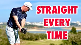 One Simple Tip For Hitting The Driver Straight Every Time - Golf Swing Drills