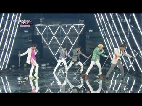 [1080p HD] 130222 Music Bank SHINee - Beautiful+Dream Girl