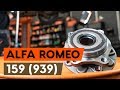 Как заменить передний подшипник ступицы ALFA ROMEO 159 1 (939) [ВИДЕОУРОК AUTODOC]