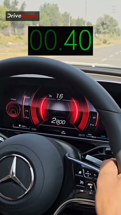 0 to 100 In New Mercedes-Benz E Class. #mercedesindia #mercedesbenz #mercedeseclass #neweclass #e200