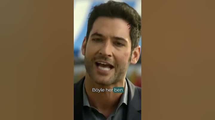 Adam ben Şeytanım diyor(!) #lucifermorningstar #lucifer