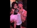 RICHARD CAMACHO y su hija AALIYAH en el concierto  de ORLANDO ,FLORIDA