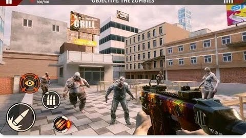 sniper zombie 3d game level 5 gameplay video #sniper3d