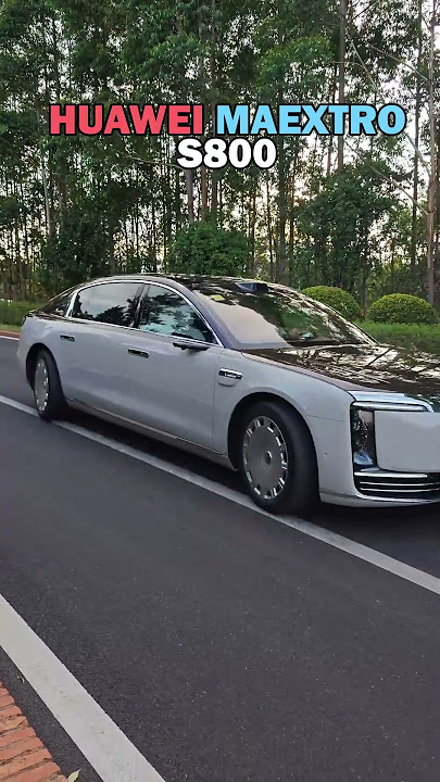 If you are tired of Rolls-Royce, you can consider Huawei S800☺️#dreamcar #huawei #electriccar