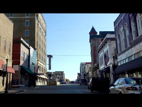 Historic Downtown Sedalia, Missouri Architecture and History - N Ohio Ave & Main - 11/07/20