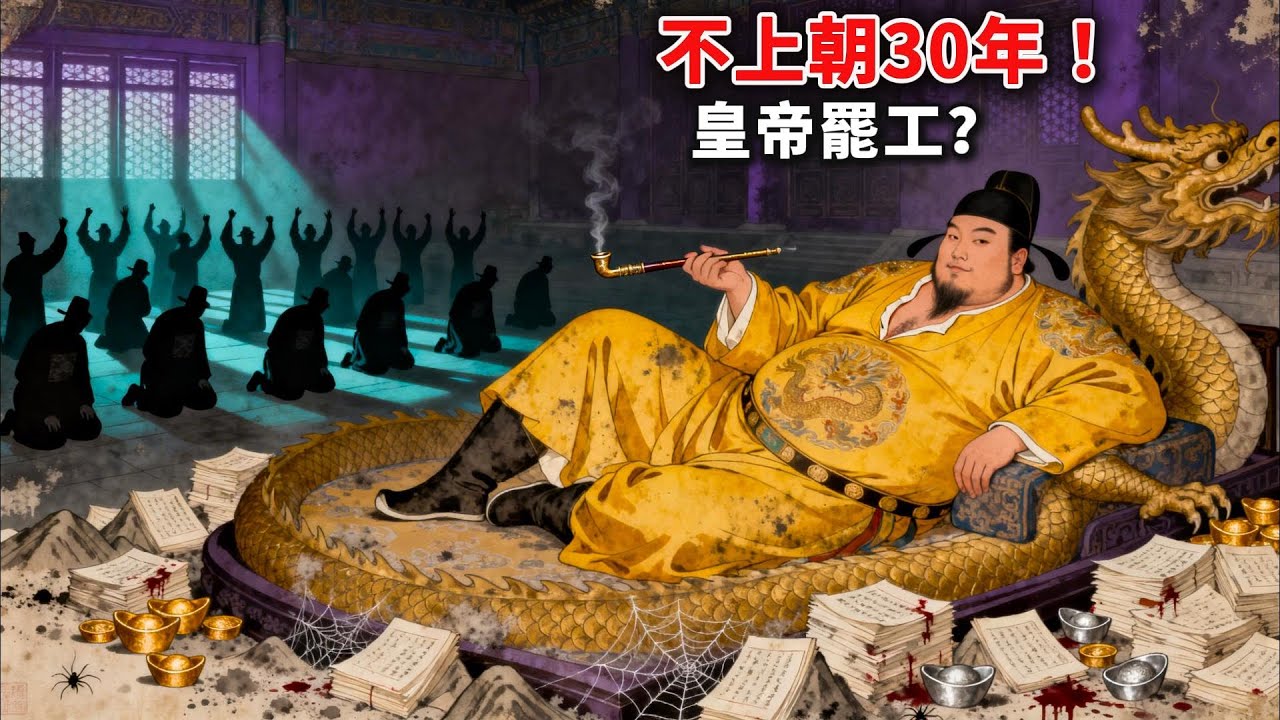 萬曆皇帝罷工30年：不上朝不批奏摺，這是一場皇帝對文官集團的無聲冷暴力？| 睡前歷史故事