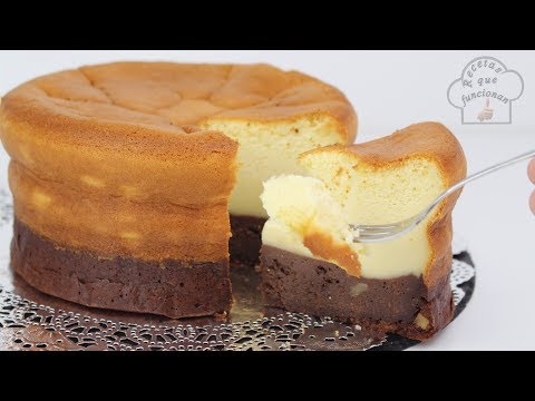 Los dos mejores pasteles del mundo en 1 solo! Descubre esta magnifica locura | Brownie Cheesecake