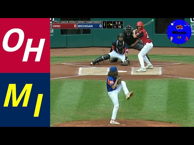 Ohio vs Michigan Highlights, LLWS Championship Game