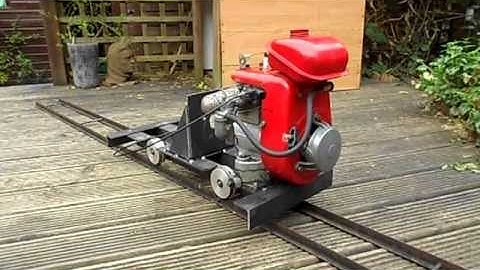 Video # 68 - 5" inch Gauge Petrol Electric Generator Locomotive Part 3a