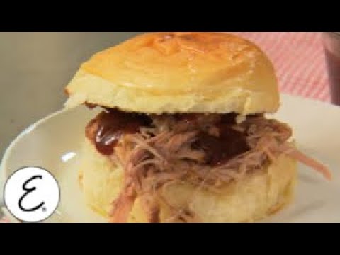 Slow Cooker Chili and Pulled Pork BBQ Sandwiches - Emeril Lagasse