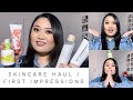 QUARANTINE SKINCARE HAUL / review &amp; first impressions | Inkey List, HoliFrog + more |