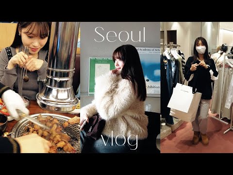 韓国Vlog５｜過去一レベルにお買い物しまくりな3泊4日🇰🇷♡ おすすめグルメ、カフェ、ファッション💸｜弘大｜狎鴎亭ロデオ｜聖水｜延南洞｜東大門