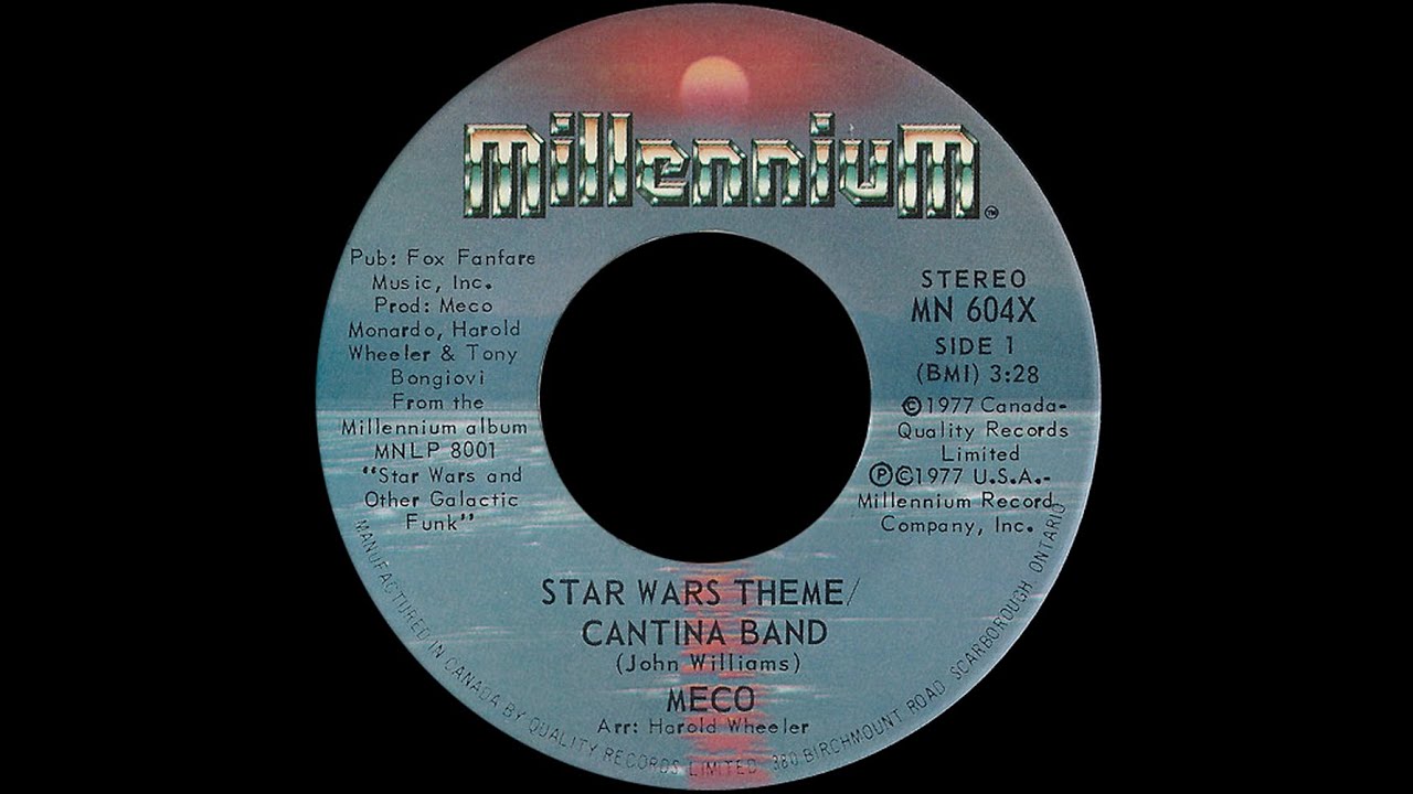 Meco ~ 'Star Wars' Theme/Cantina Band 1977 Disco Purrfection Version