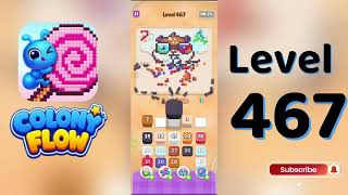 Colony Flow Level 467 Walkthrough | Full Gameplay | Solutionguruji