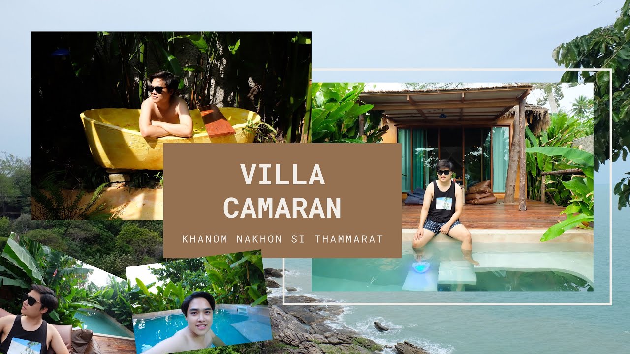 ที่พักสไตล์บาหลี พูลวิลล่า ขนอม-สิชล นครศรีธรรมราช Villa Camaran | Villa  Camaran Khanom - YouTube