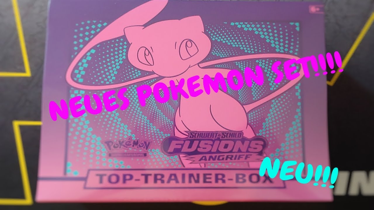 Top Trainer Box Fusions Angriff! Pokemon Booster Opening neues Set