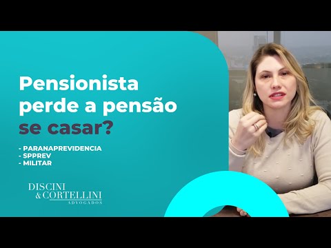 PENSIONISTA PODE CASAR SEM PERDER A PENSÃO POR MORTE (PARANAPREVIDENCIA, SPPREV E ESTADOS)?