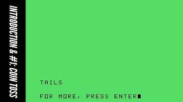 Introduction & #1: Coin Toss (101 Programming Tips & Tricks for the TI-99/4A Home Computer)