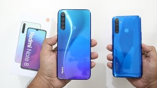 Redmi Note 8 Unboxing India I Realme 5 Vs Redmi Note 8 Comparison