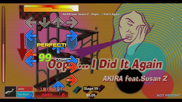 Dance Dance Revolution - Oops!... I Did It Again - Hard