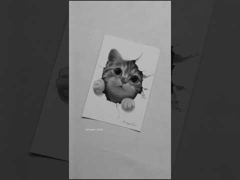 خفه شو هیتر علی هنر هنرمند سیاه قلم گربه پیشی هیتر نقاشی طراحی    