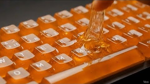 29 minutes Which Ai keyboard would you choose? ASMR relaxation video VEO3 satisfying relaxing sleep 