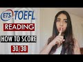 How to Get a HIGH SCORE on the TOEFL READING | Tips, Strategies, and Types of Questions:  Practice!