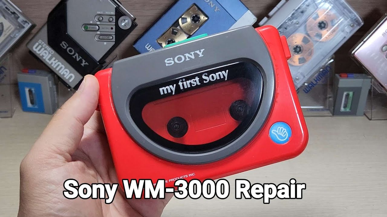 メンテ完動] ソニー ウォークマン my first sony WM-3000 メンテ可動品