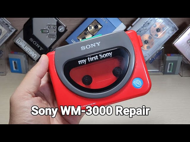 Sony WM-3000 Repair Cassette Player Walkman - YouTube