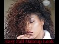 Tutorial: Easy Fall Makeup Look