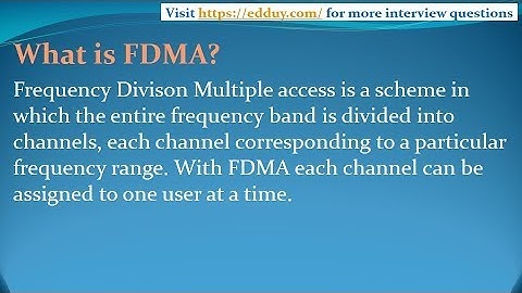 GSM Interview Questions and Answers for freshers and experienced   Part 1