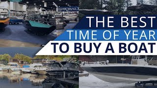 What is the Best Time of Year to Buy a Boat?