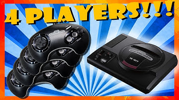 How to play 4 Player Games on the Sega Genesis Mini with Hakchi CE! (Tutorial)