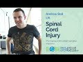 SCI Patient Andrew Bell. Post Epidural Stimulation Operation Interview