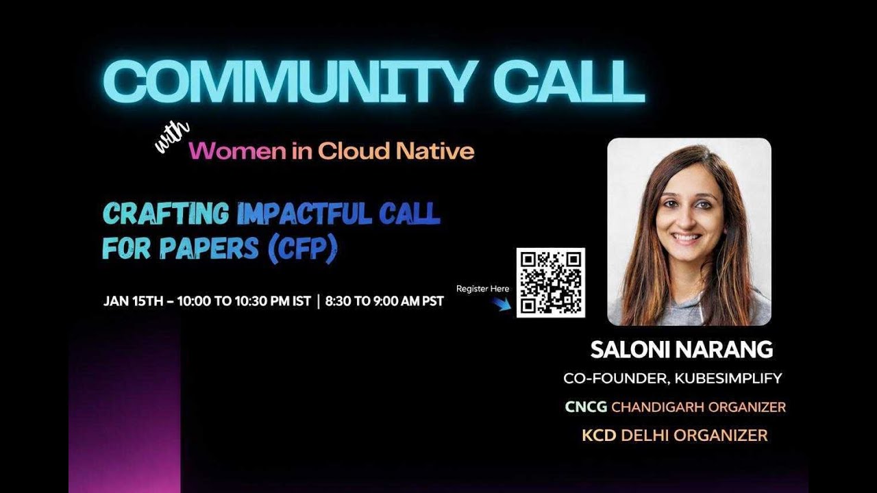 Women in Cloud Native Community Call for crafting impactful Call for ...