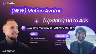 (NEW) Motion Avatar + (Update) Url to Ads