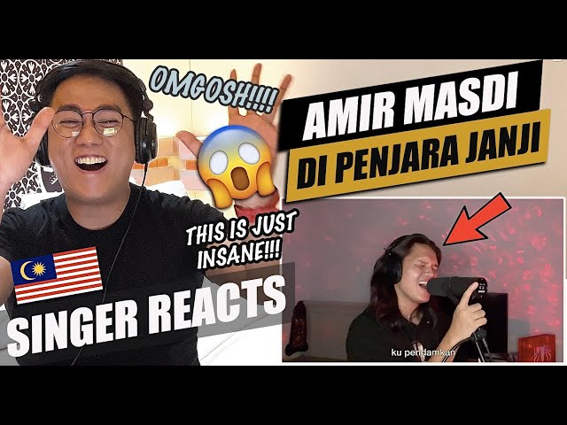 Di Penjara Janji (Amir Masdi Covers) | SINGER REACTION class=