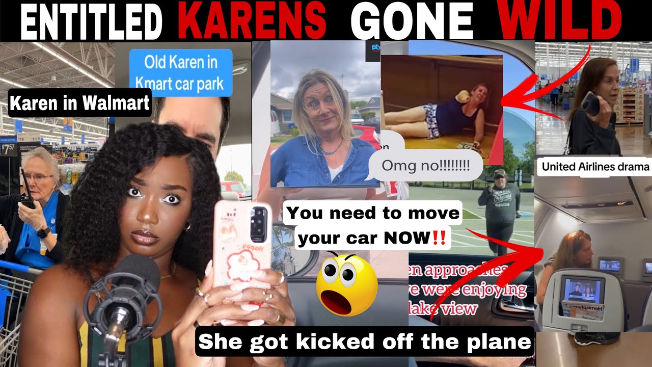 MERCY! 😱 KARENS GONE WILD! ENTITLED KARENS PUBLIC OUTRAGE | KAREN ...