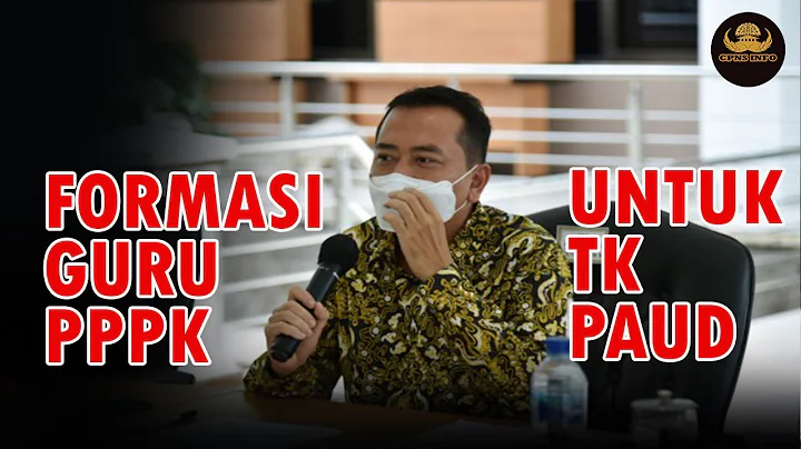 REKRUTMEN UNTUK FORMASI PPPK UNTUK GURU TK PAUD