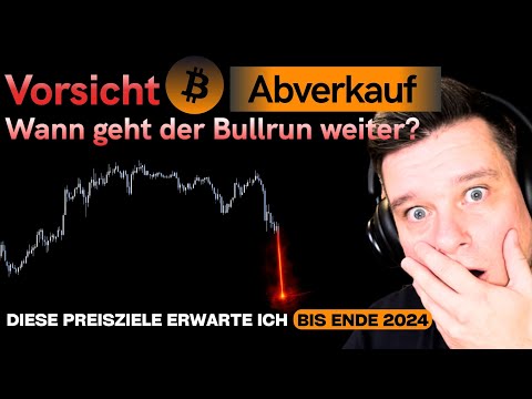 Bitcoin Abverkauf! | Bullrun-Ende oder Korrektur? | Meine Trading Preisziele & Prognose