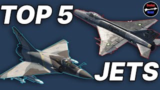 Top 5 BEST JETS In War Thunder | War Thunder