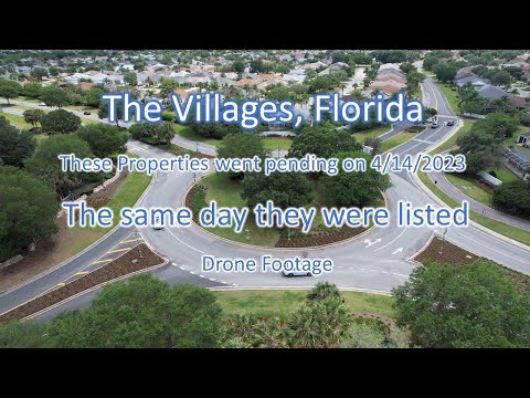 The Villages Neighborhoods Drone