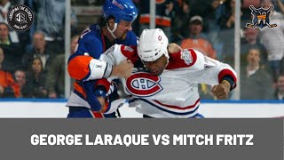 George Laraque talks about his fight with Mitch Fritz