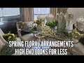 👉🏾 How To Create 15 Luxury Floral Arrangements FAST | Step-by-Step Decorate With Me