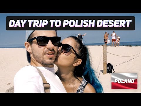 BIGGEST DUNES IN EUROPE! Beach Day in Łeba from Gdansk | Poland Travel Vlog