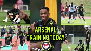 Oleksandr Zinchenko, Thomas Partey  \& Jurrien Timber | Arsenal Inside Training Today | Major boost
