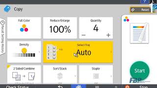Ricoh Copiers: Customizing the Copy Screen