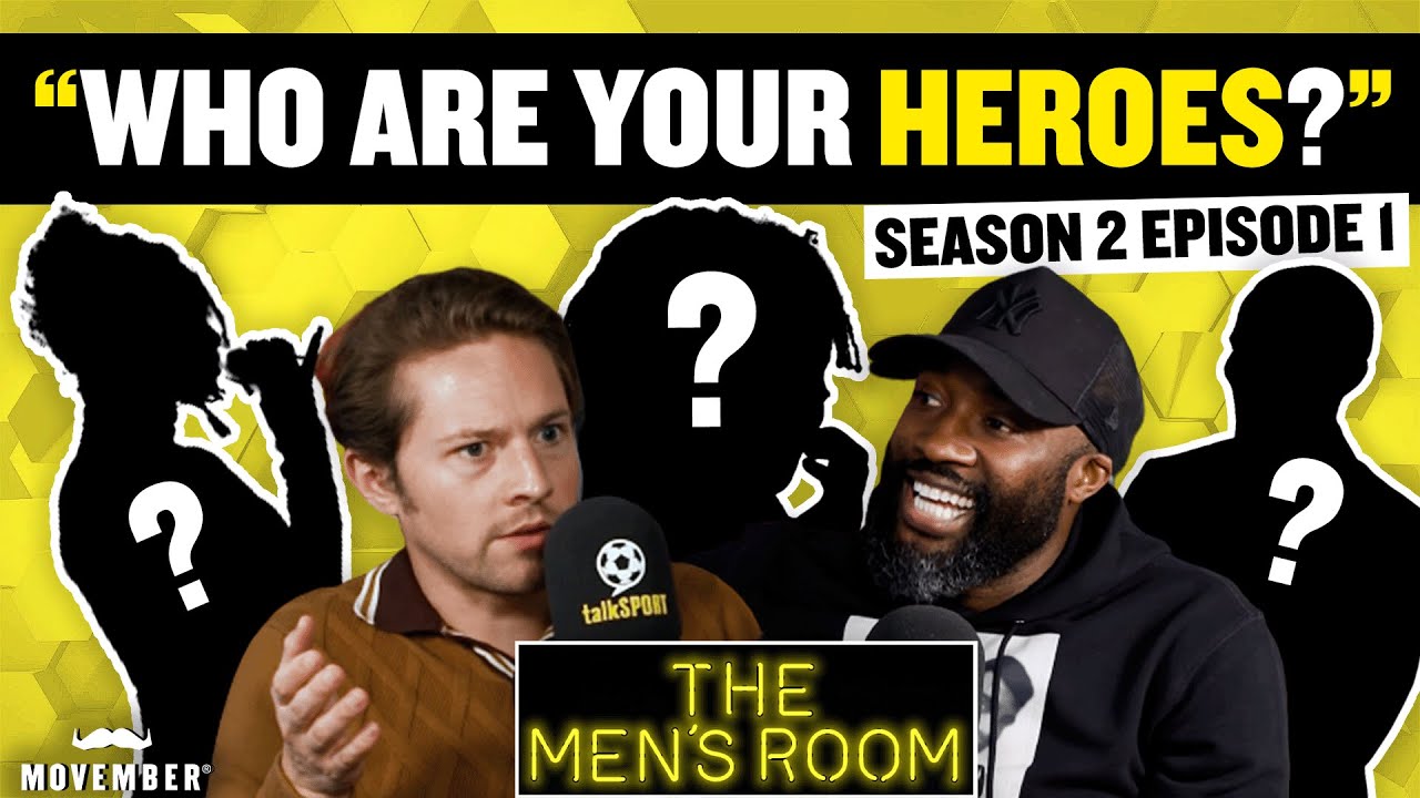 The Men's Room Podcast Heroes S2 Ep1 with Ade Oladipo & Rory