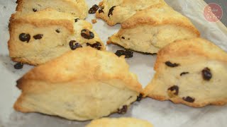 Scones in less than 30 minutes || Best Raisin Scones \ Raisin Tea Biscuits ever | |