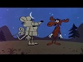 The Monstrous Mechanical Metal Munching Moon Mice Mystery ~ Starring Rocky And Bullwinkle